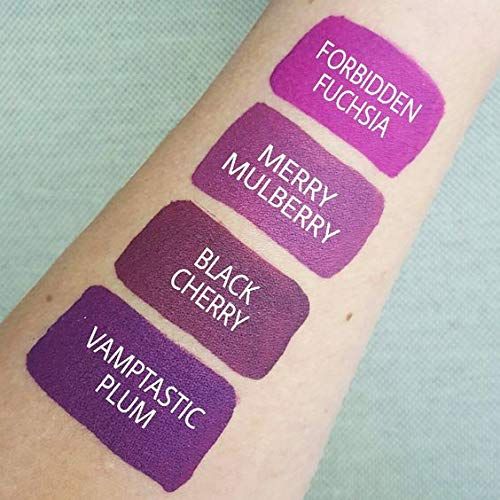 Aromi Beauty Matte Liquid Lipstick, Vamptastic Plum 