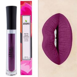 Aromi Beauty Matte Liquid Lipstick, Vamptastic Plum