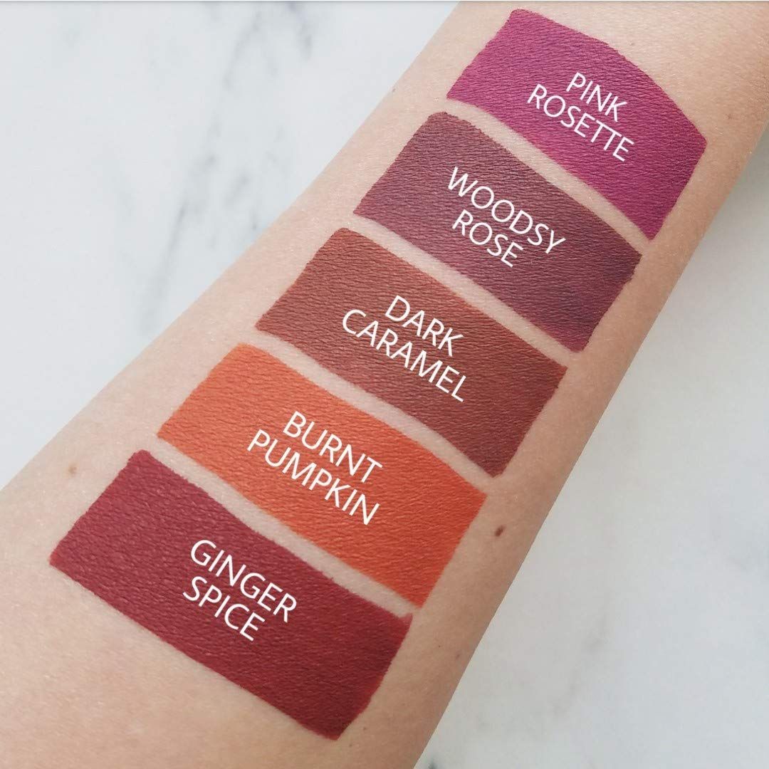 Aromi Beauty Matte Liquid Lipstick, Woodsy Rose