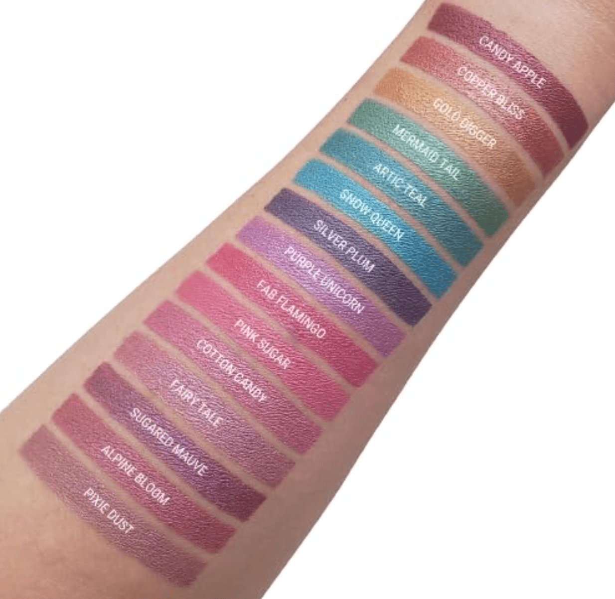 Aromi Beauty Metallic Liquid Lipstick, Alpine Bloom