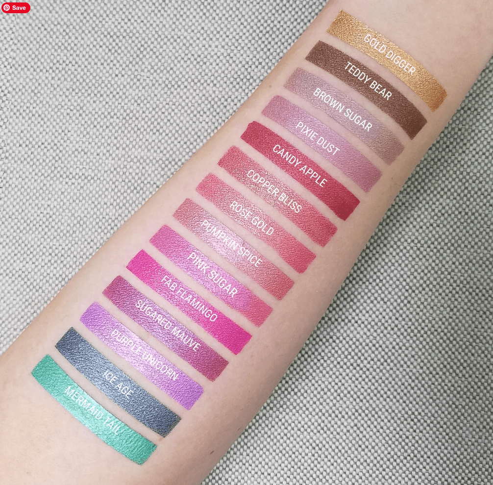 Aromi Beauty - Metallic Liquid Lipstick, Pumpkin Spice