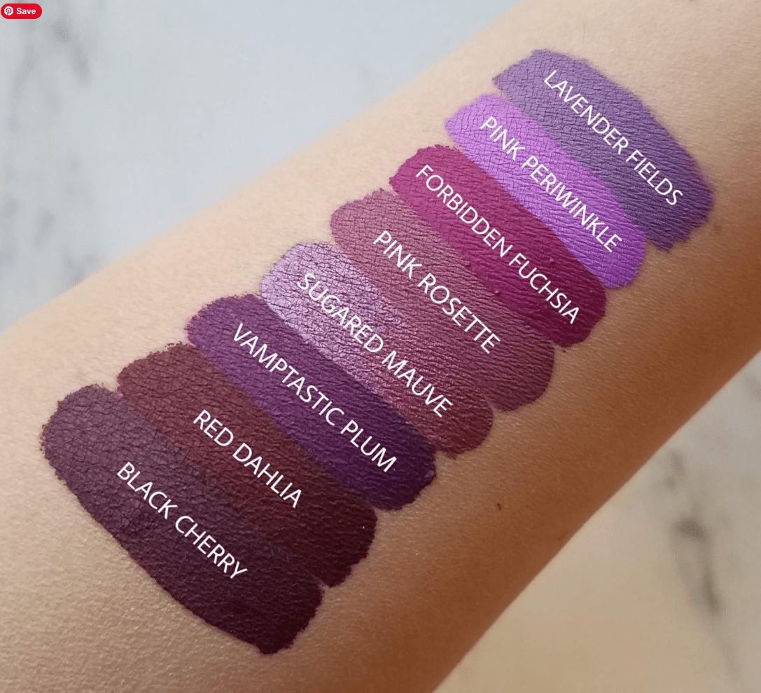 Aromi Beauty - Metallic Liquid Lipstick, Sugared Mauve