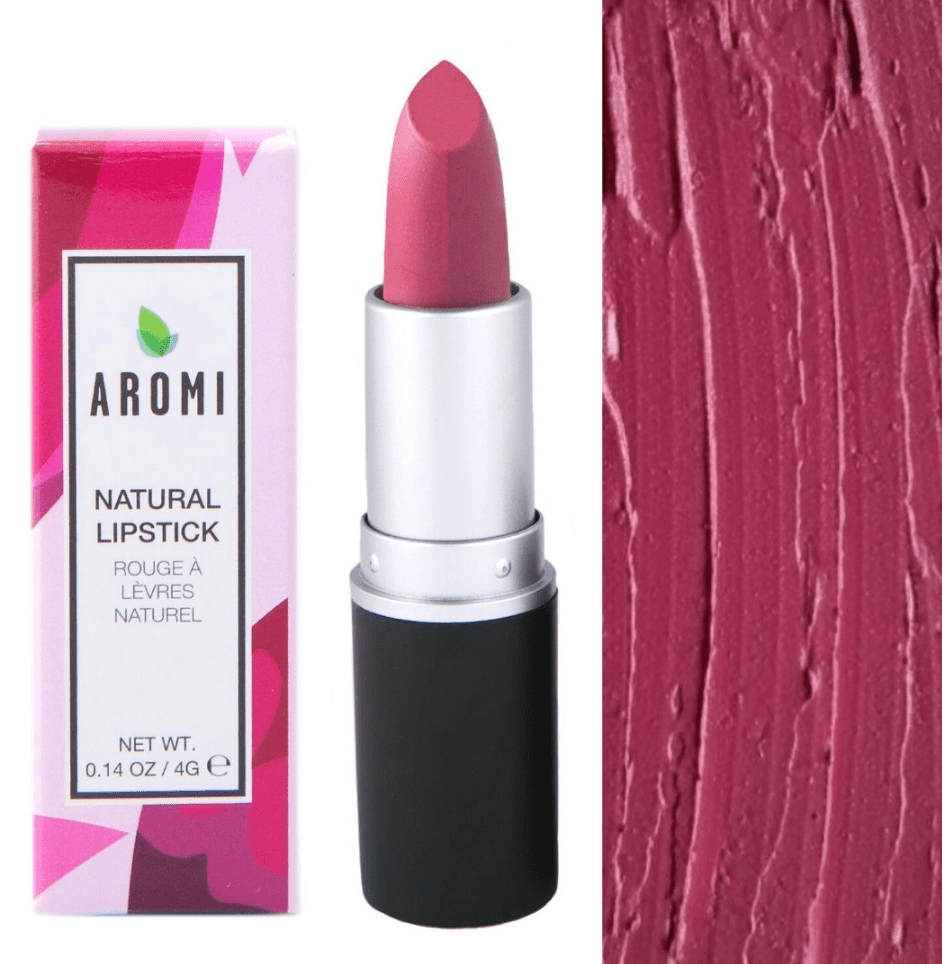 Aromi Beauty Natural Lipstick | Vegan + Cruelty-free - Berry Fuchsia