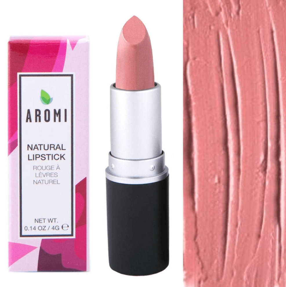 Aromi Beauty Natural Lipstick | Vegan + Cruelty-free - Naked-Pink