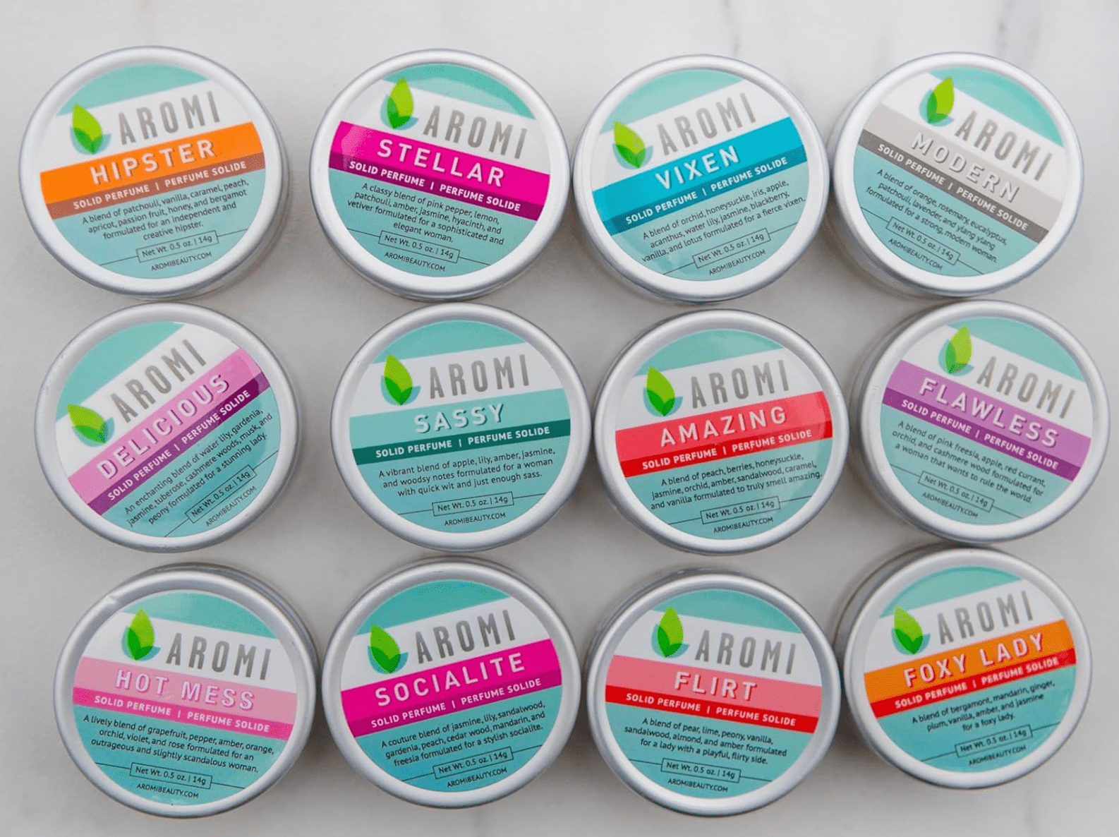 Aromi Beauty Solid Cologne, Foxy Lady