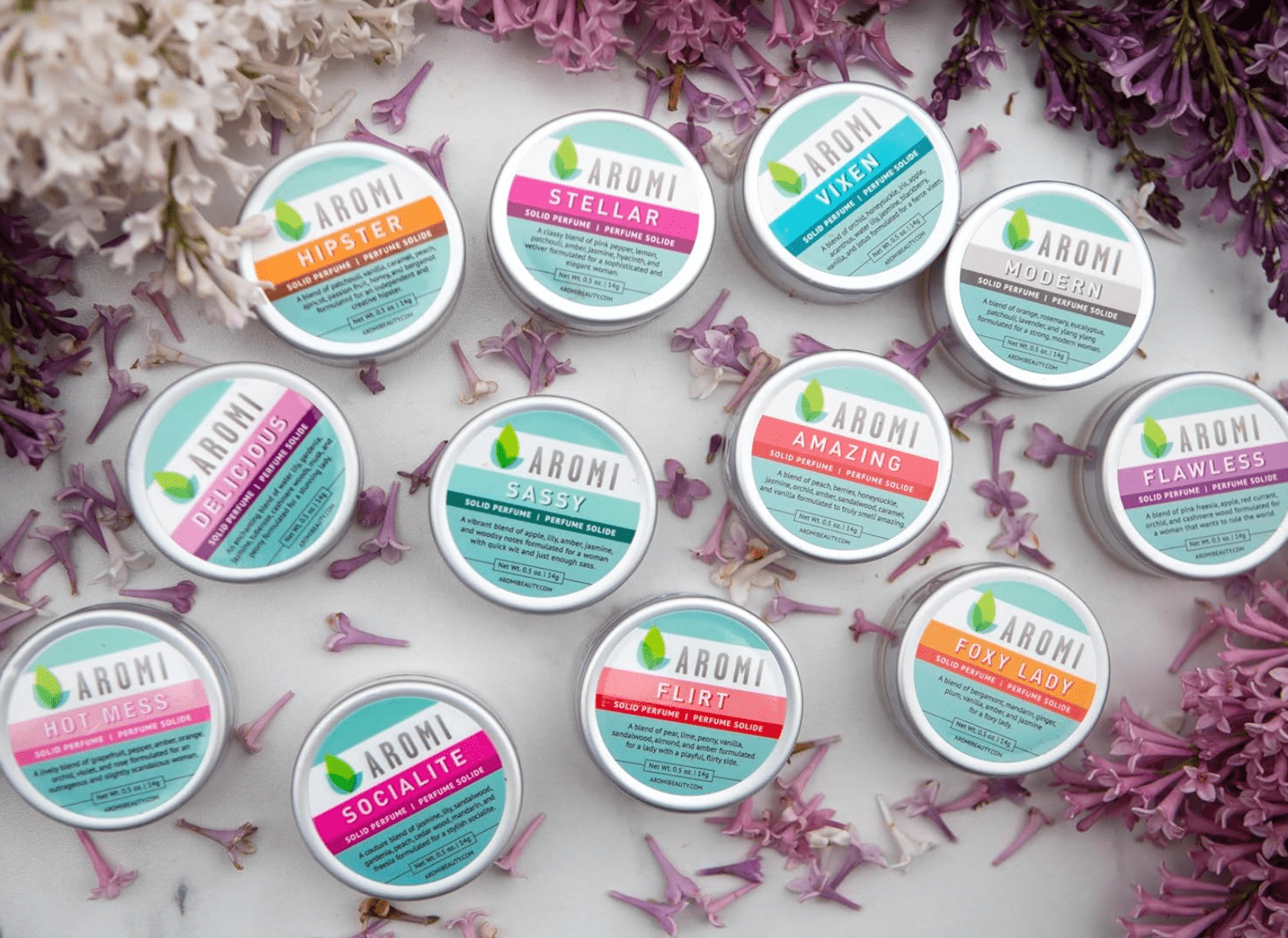 Aromi Beauty Solid Cologne, Foxy Lady