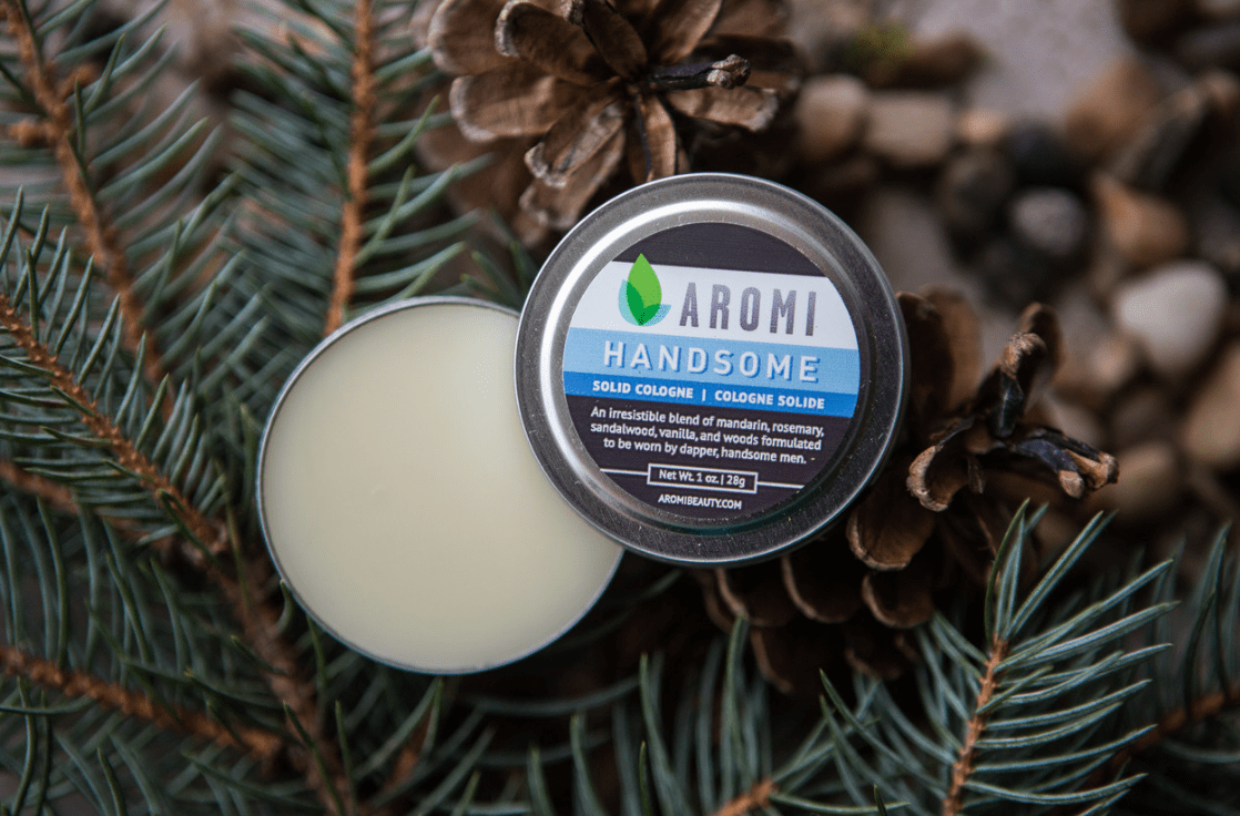 Aromi Beauty Solid Cologne, Handsome