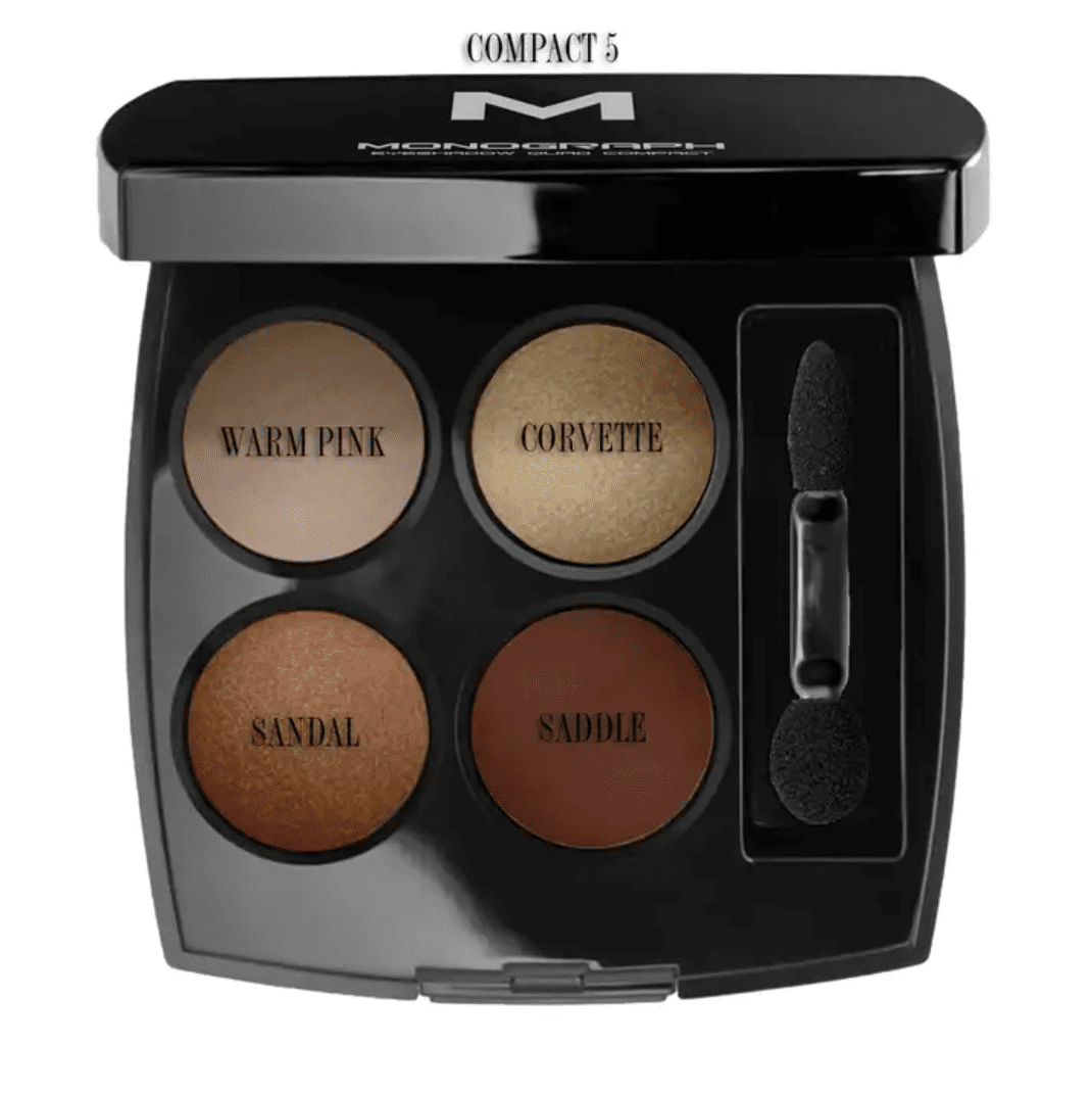 Artis Monograph Pressed Powder Eyeshadow - Compact Quad-5