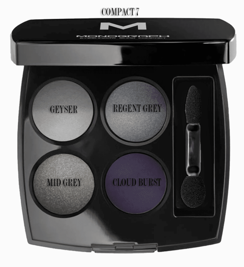 Artis Monograph Pressed Powder Eyeshadow - Compact Quad-7