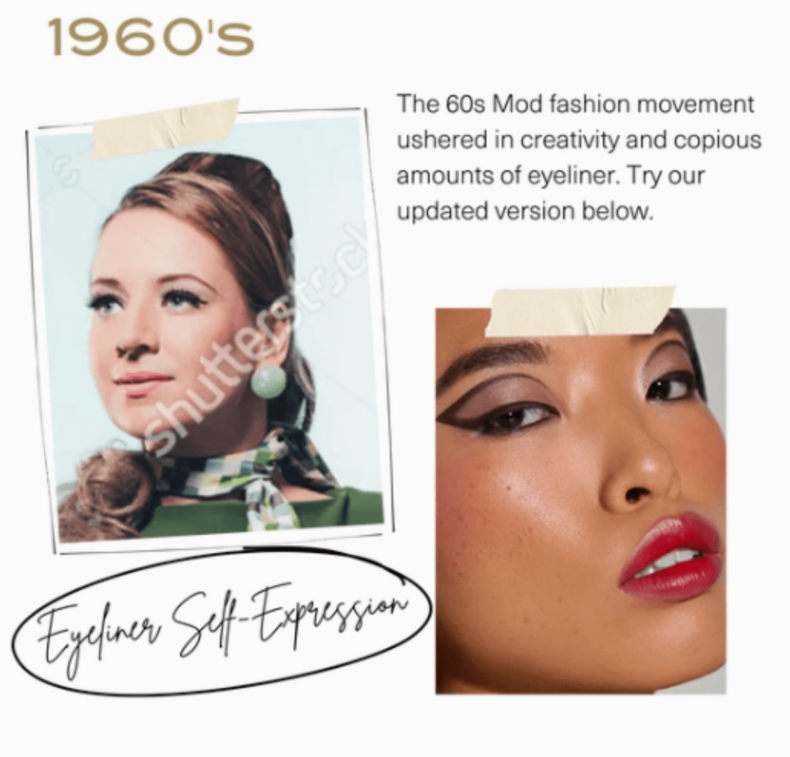 Besame Cosmetics [3 in1] Black Cake Mascara, Liner & Brow Definer