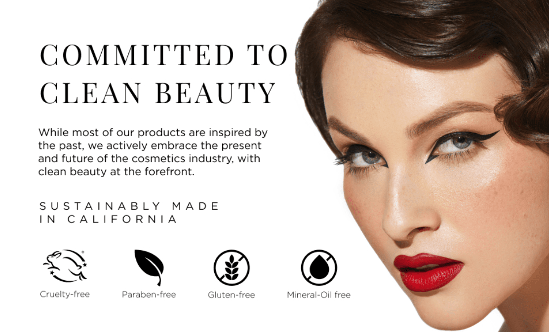 Besame Cosmetics - Crimson Cream Rouge - Crimson Red (1928)