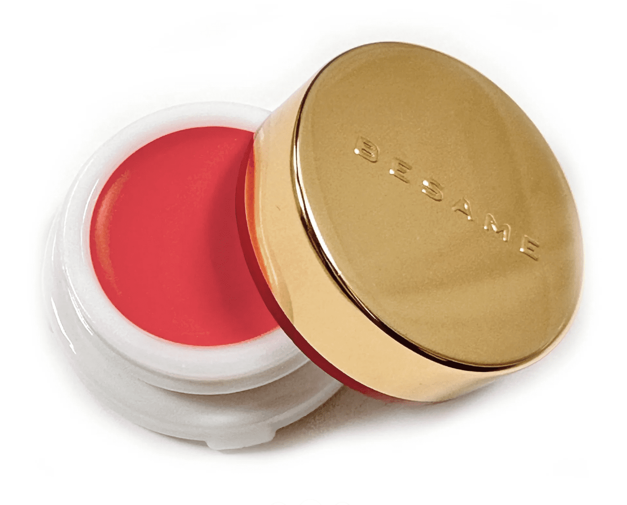 Besame Cosmetics - Crimson Cream Rouge - Poppy Pink (1967)