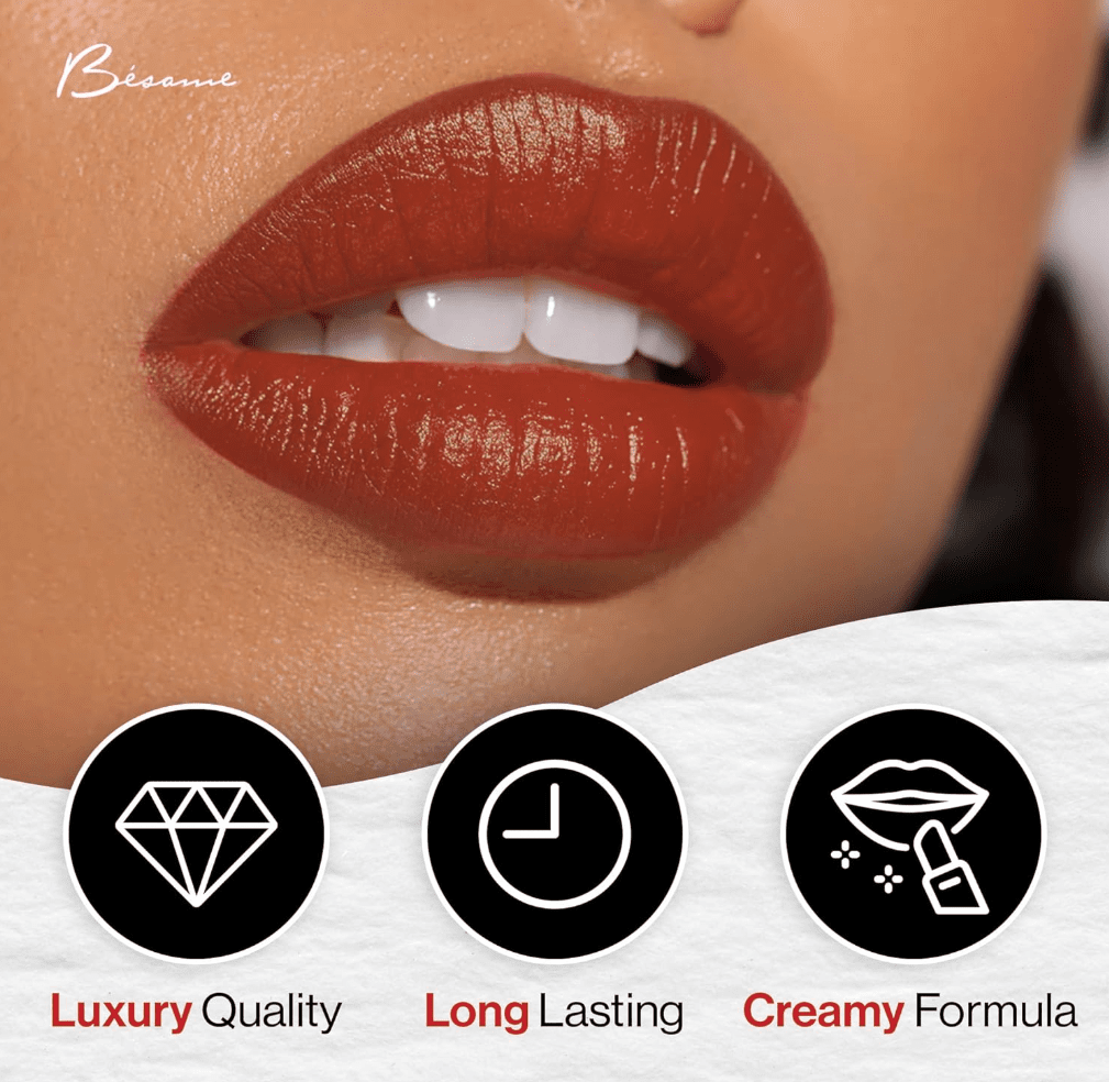 Besame Cosmetics Lipstick, Noir Red (1930)