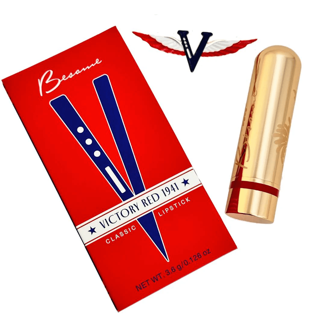 Besame Cosmetics Victory Red (1941) Special Edition Set