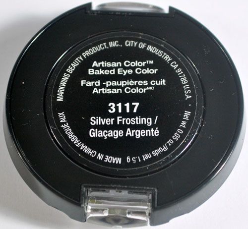 Black Radiance Artisan Color Baked, 3117 Silver Frosting Eye Shadow Trio