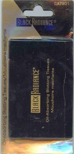 Black Radiance (CA7201) Oil-absorbing Blotting Tissues