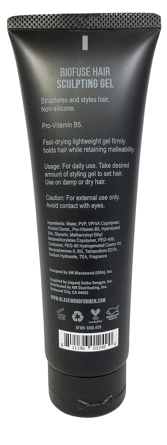 BLACKWOOD FOR MEN BioFuse Hair Sculpting Gel - 4.23 Oz (120g) 