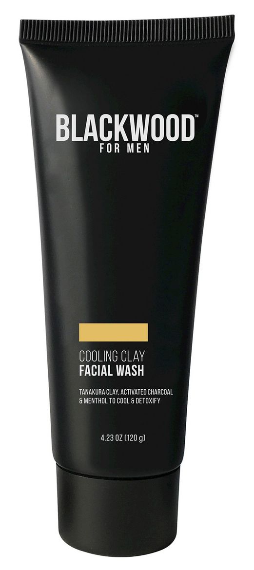 BLACKWOOD FOR MEN Cooling Clay Facial Wash - 4.23 oz (120g)
