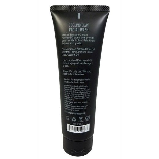 BLACKWOOD FOR MEN Cooling Clay Facial Wash - 4.23 oz (120g)