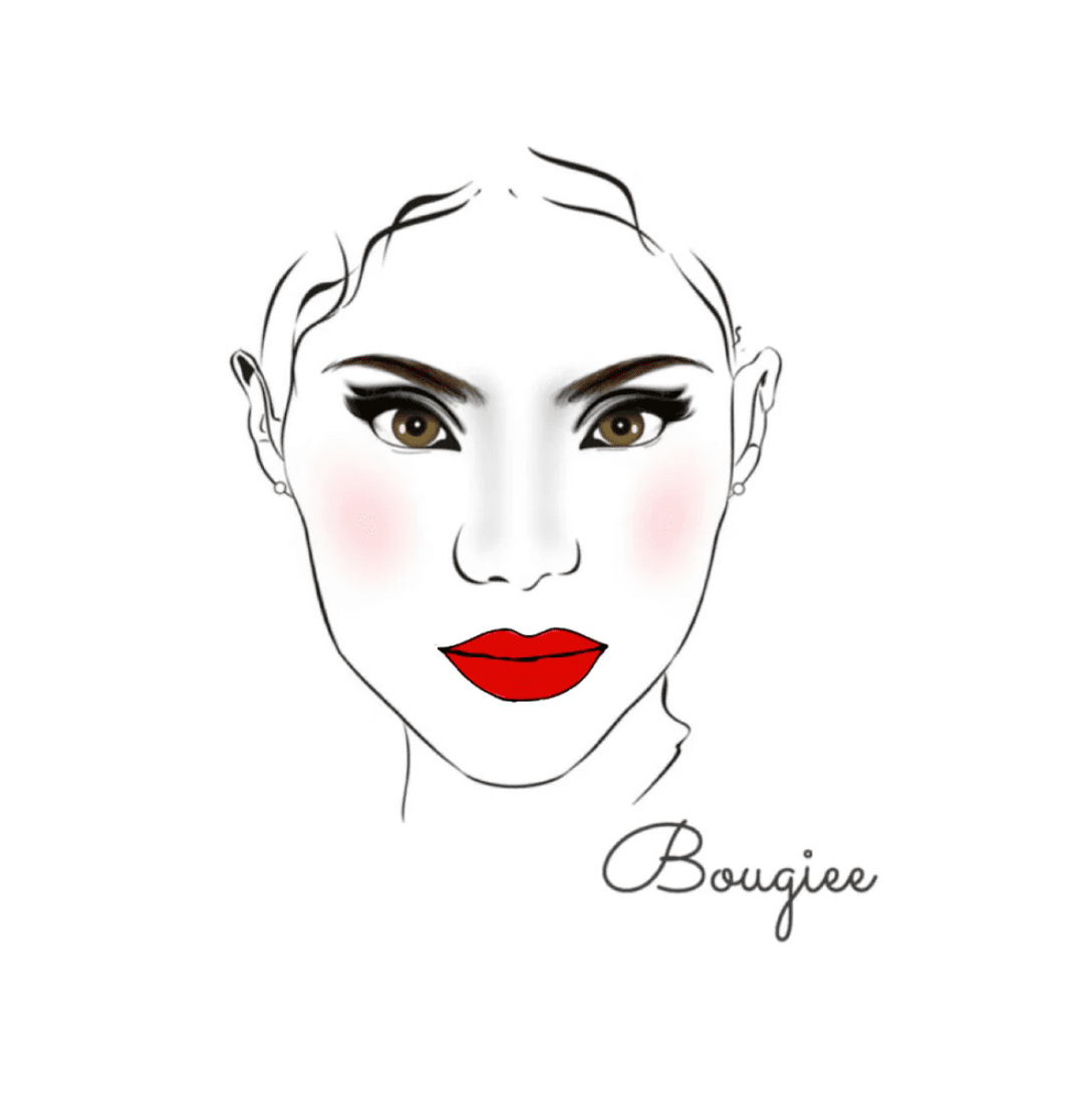 Bougiee Cosmetics Liquid Velvet Lipstick, Kisser