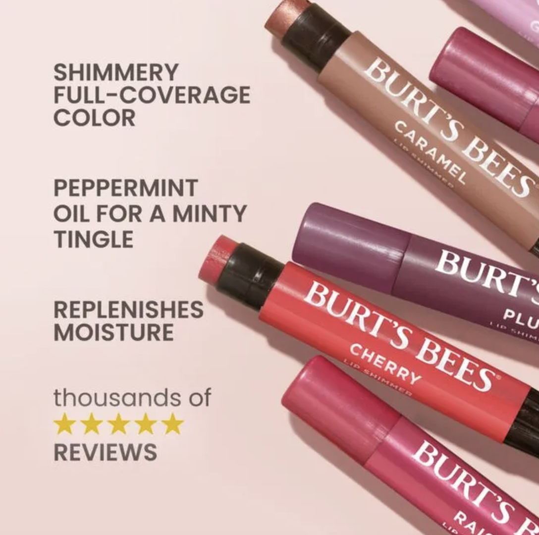 Burt's Bees l Lip Shimmer - Caramel