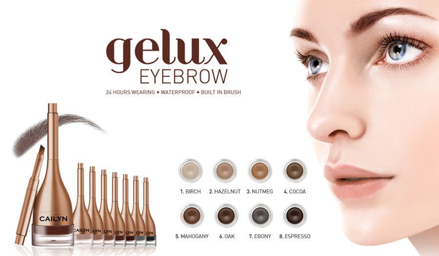 Cailyn Cosmetics Gelux Eyebrow - Hazelnut 02