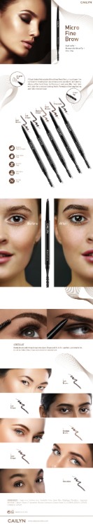 CAILYN Cosmetics Micro Fine Brow - Soft Brown (01)