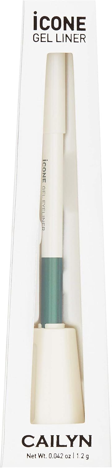 CAILYN iCONE GEL EyeLiner with Sharpner Holder, Sap Green (04)