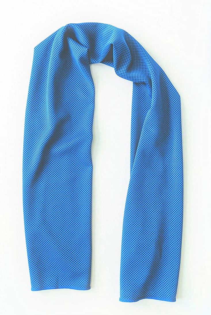 Cala Cobalt blue cooling towel, 1 Count