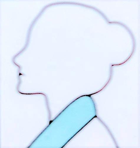 Cala Cobalt blue cooling towel, 1 Count