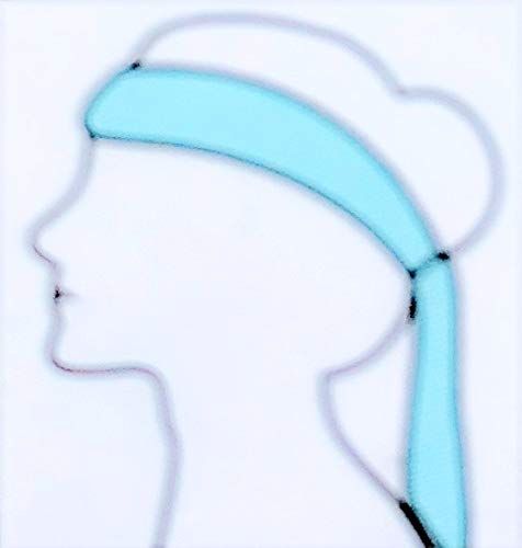 Cala Cobalt blue cooling towel, 1 Count