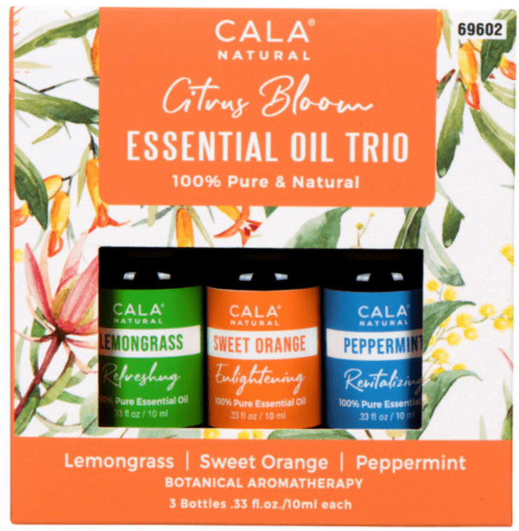 Cala essential Oils Citrus bloom trio