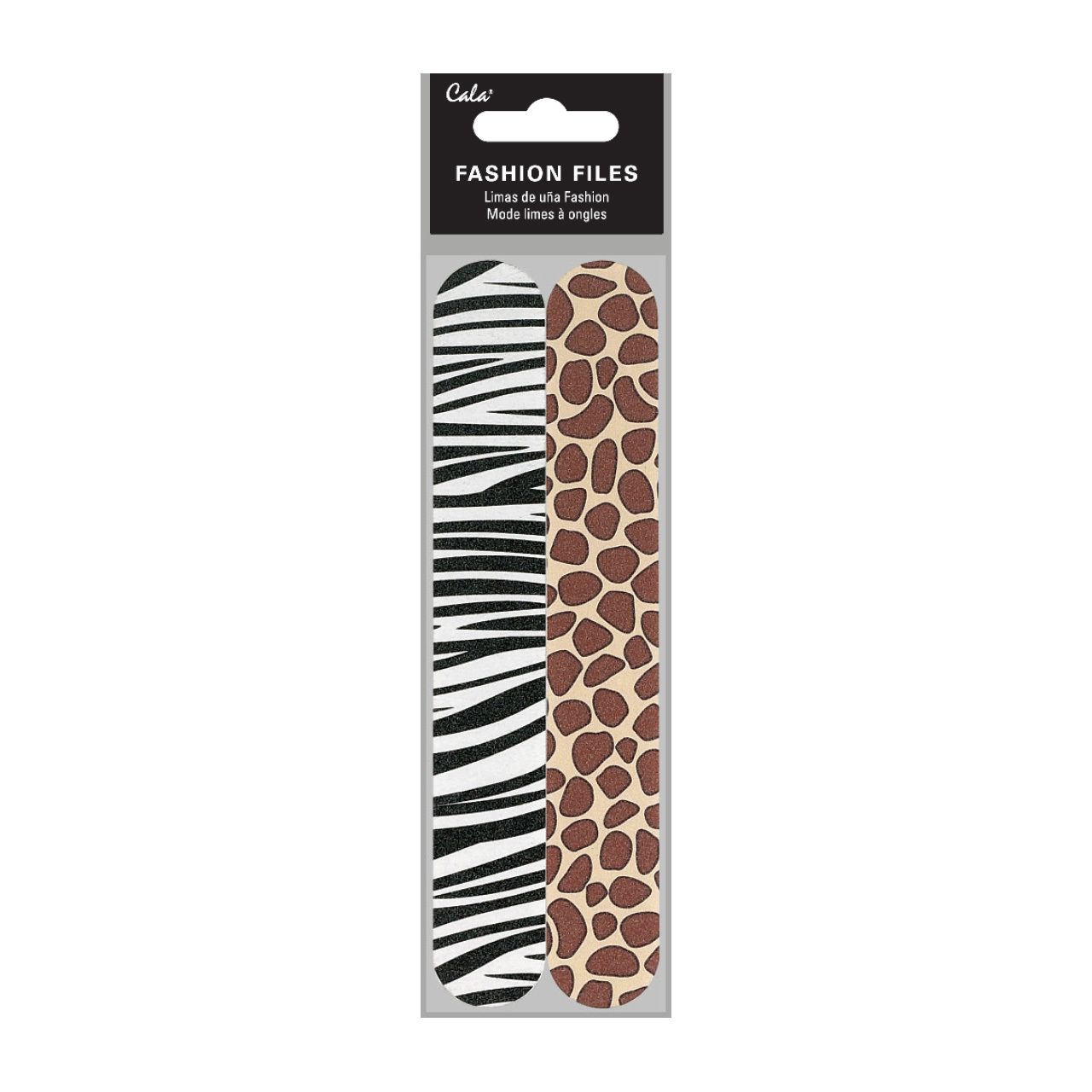 Cala Fashion Nail File - Animal Print (2pk)