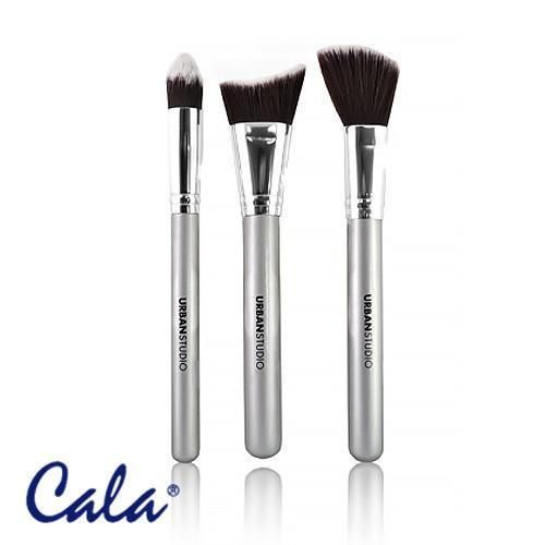 CALA Flawless Blend Urban Studio The Contour Artisan Brush Set 3 pcs      