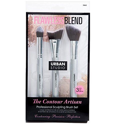 CALA Flawless Blend Urban Studio The Contour Artisan Brush Set 3 pcs      
