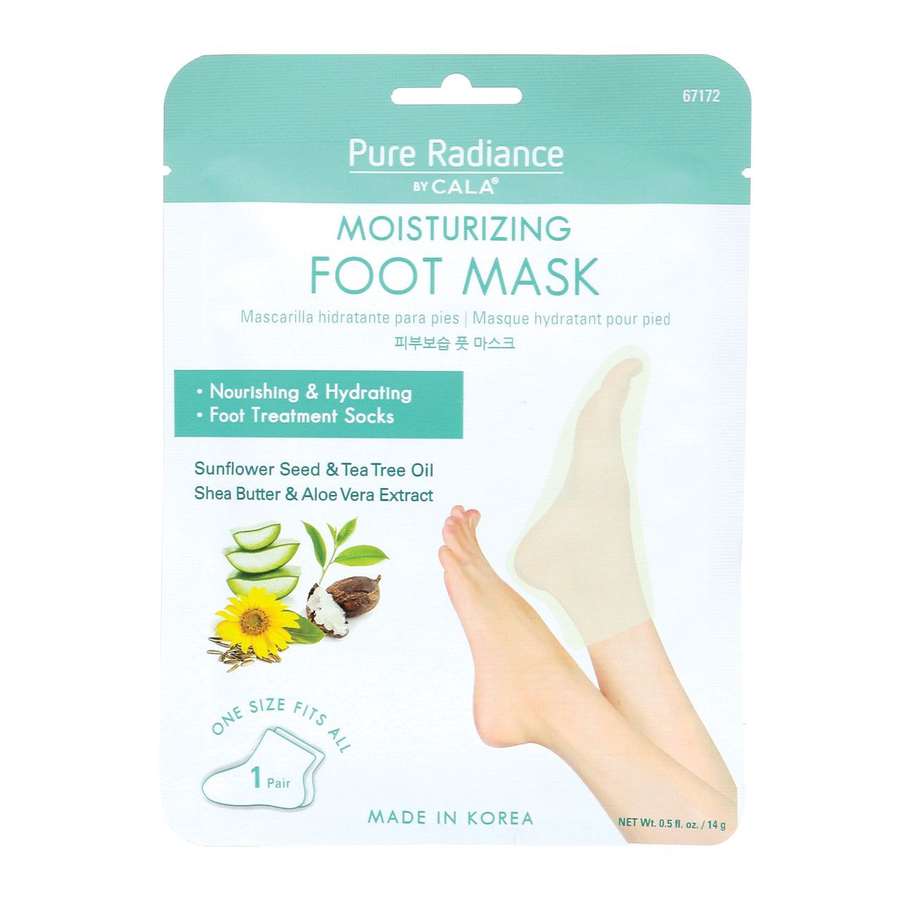 Cala Moisturizing Foot Masks Socks (3 PAIRS)