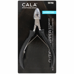 Cala Pro black grip cuticle nipper