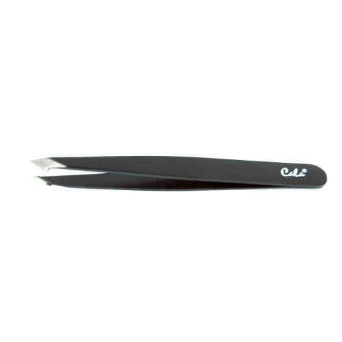 CALA PROFESSIONAL Slanted / Point Tip Tweezers, Perfectly Aligned Combination Tip [70-777B]
