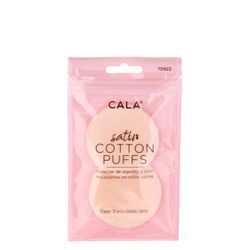 Cala Satin cotton puffs (2 PCS / PK)