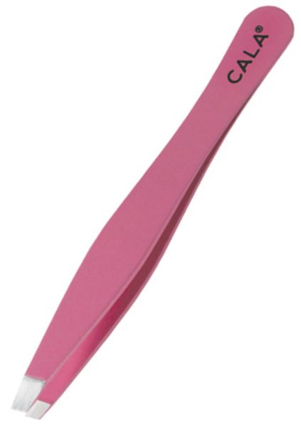 CALA Slanted Tweezer Pink