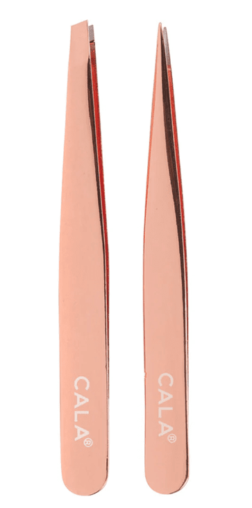 Cala Tweezer Duo - Rose Gold (Pointed & Slanted) (50921)