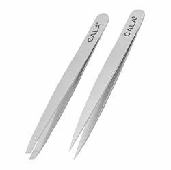 Cala Tweezer Duo - Silver (50781)