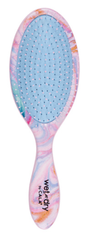 Cala Wet-N-Dry Detangling Hair Brush (Pastel Dreams)