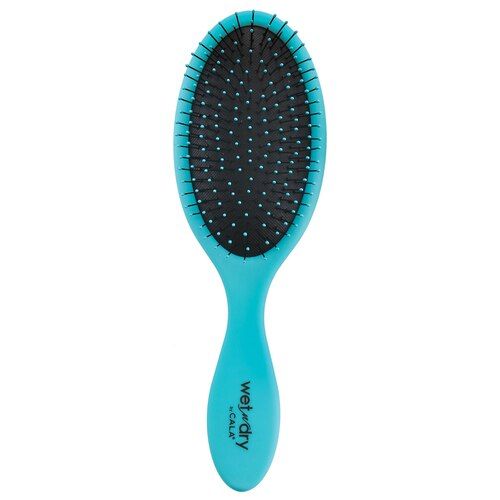 CALA Wet-n-dry Detangling hair brush - Turquoise