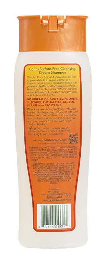 Cantu Sulfate-Free Cleansing Cream Shampoo