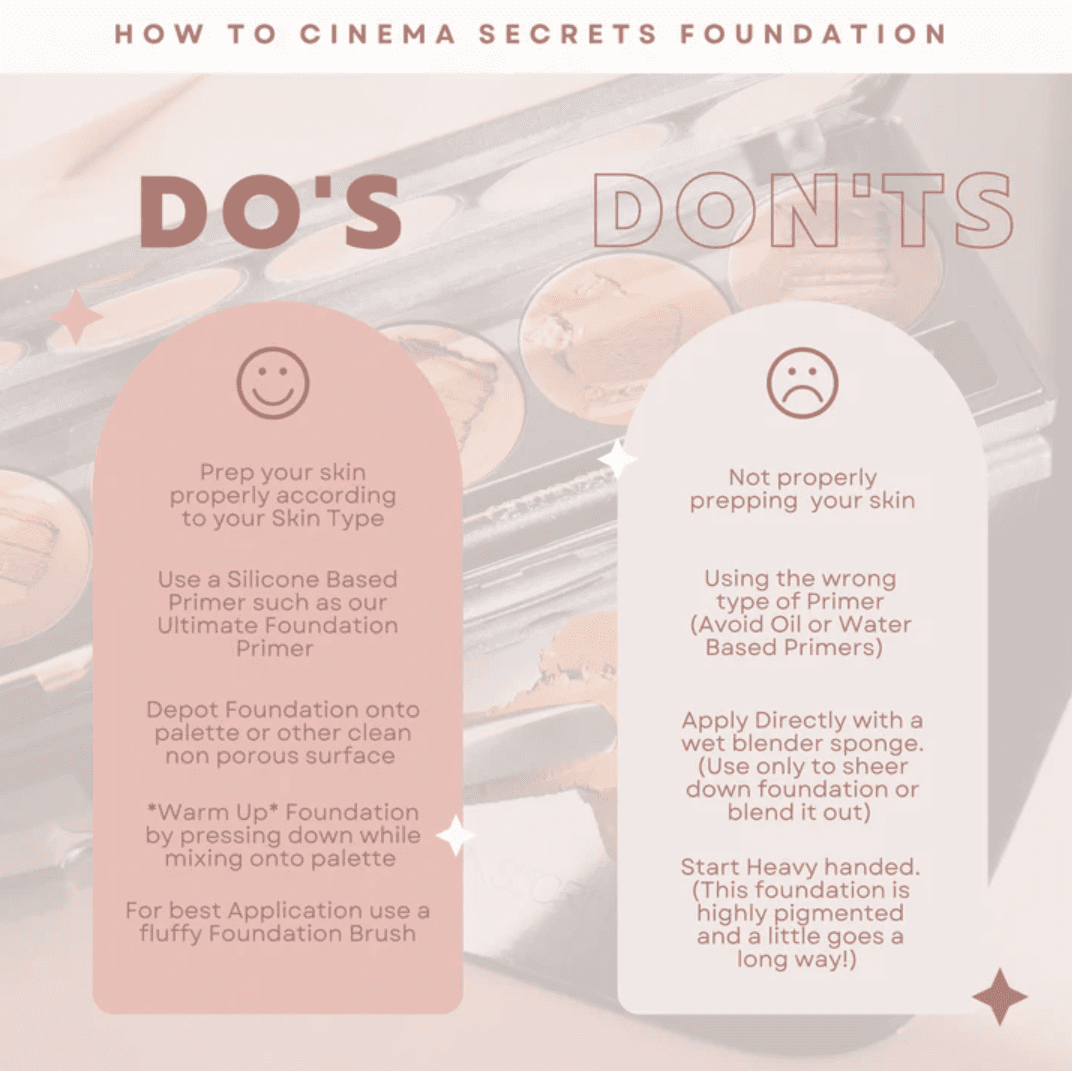 CINEMA SECRETS Ultimate Foundation - 100 series [103-39A]