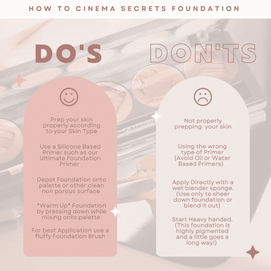 CINEMA SECRETS Ultimate Foundation - 100 series [106-53] 