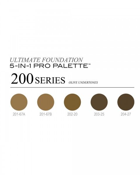 CINEMA SECRETS Ultimate Foundation 5-in-1 Pro Palette™ - 200 Series