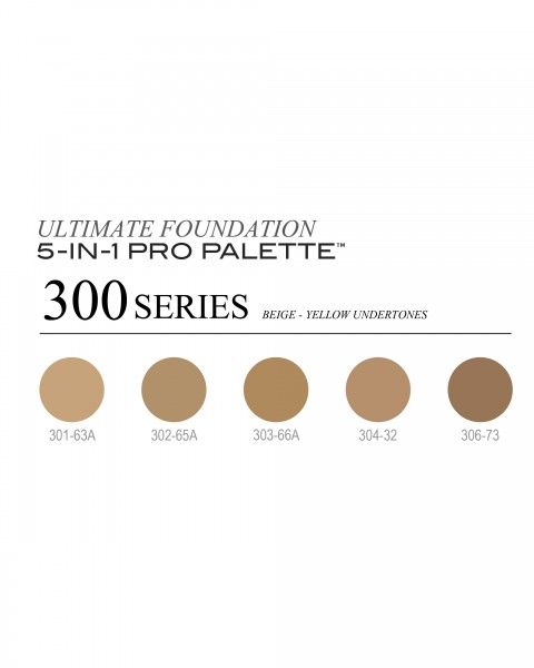 CINEMA SECRETS Ultimate Foundation 5-in-1 Pro Palette™ - 300 Series