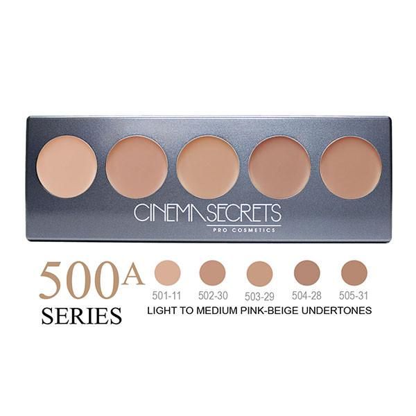 CINEMA SECRETS Ultimate Foundation 5-in-1 Pro Palette™ - 500-A Series